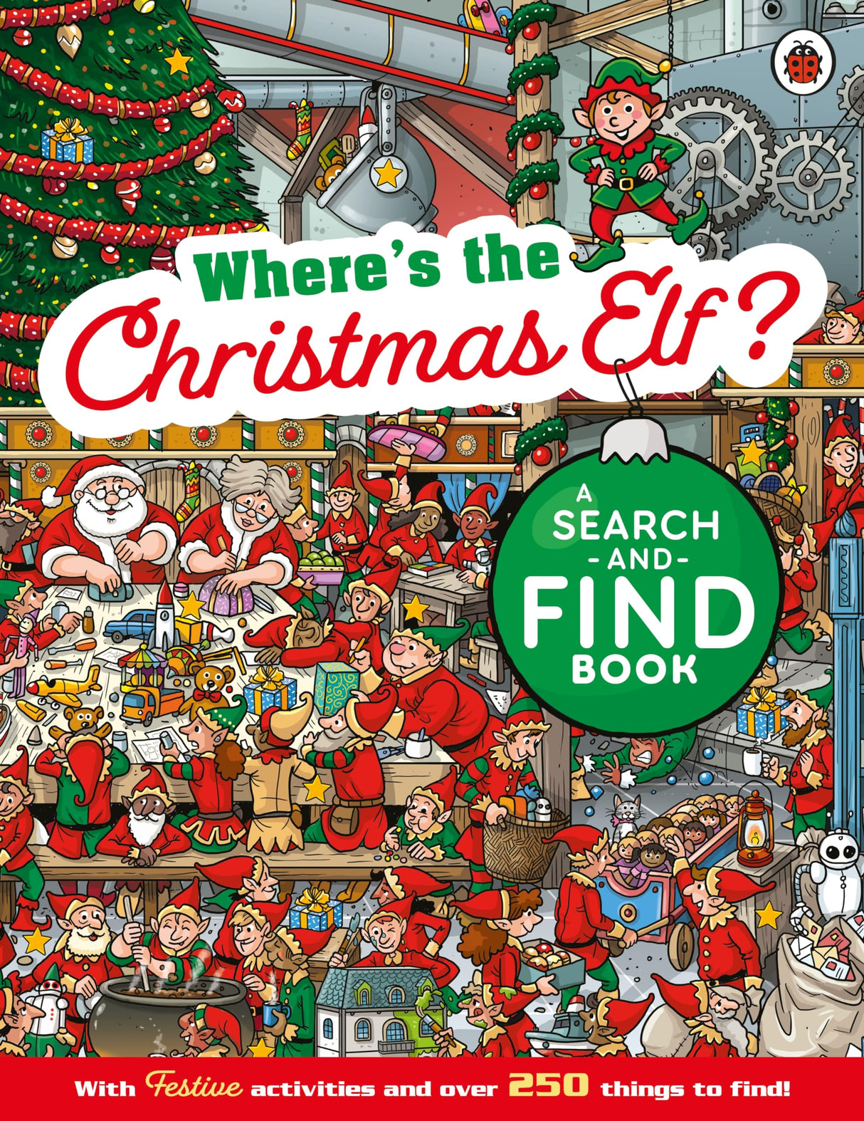 Where's the Christmas Elf? A Festive Search-and-Find Book - Retail Maharaj