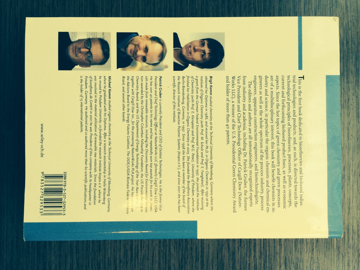 Biorefineries - Industrial Processes and Products: Status Quo and Future Directions - Retail Maharaj