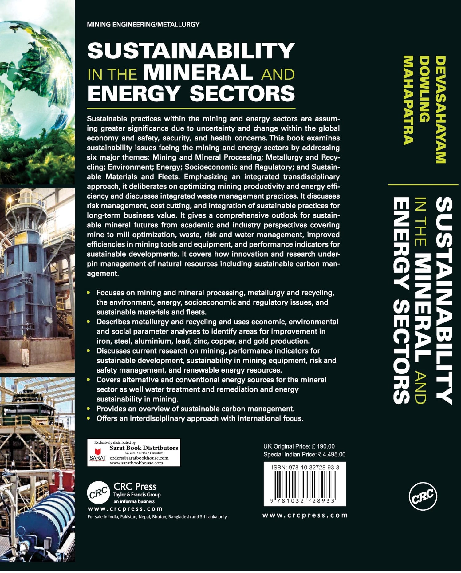 Sustainability in the Mineral and Energy Sectors - Retail Maharaj