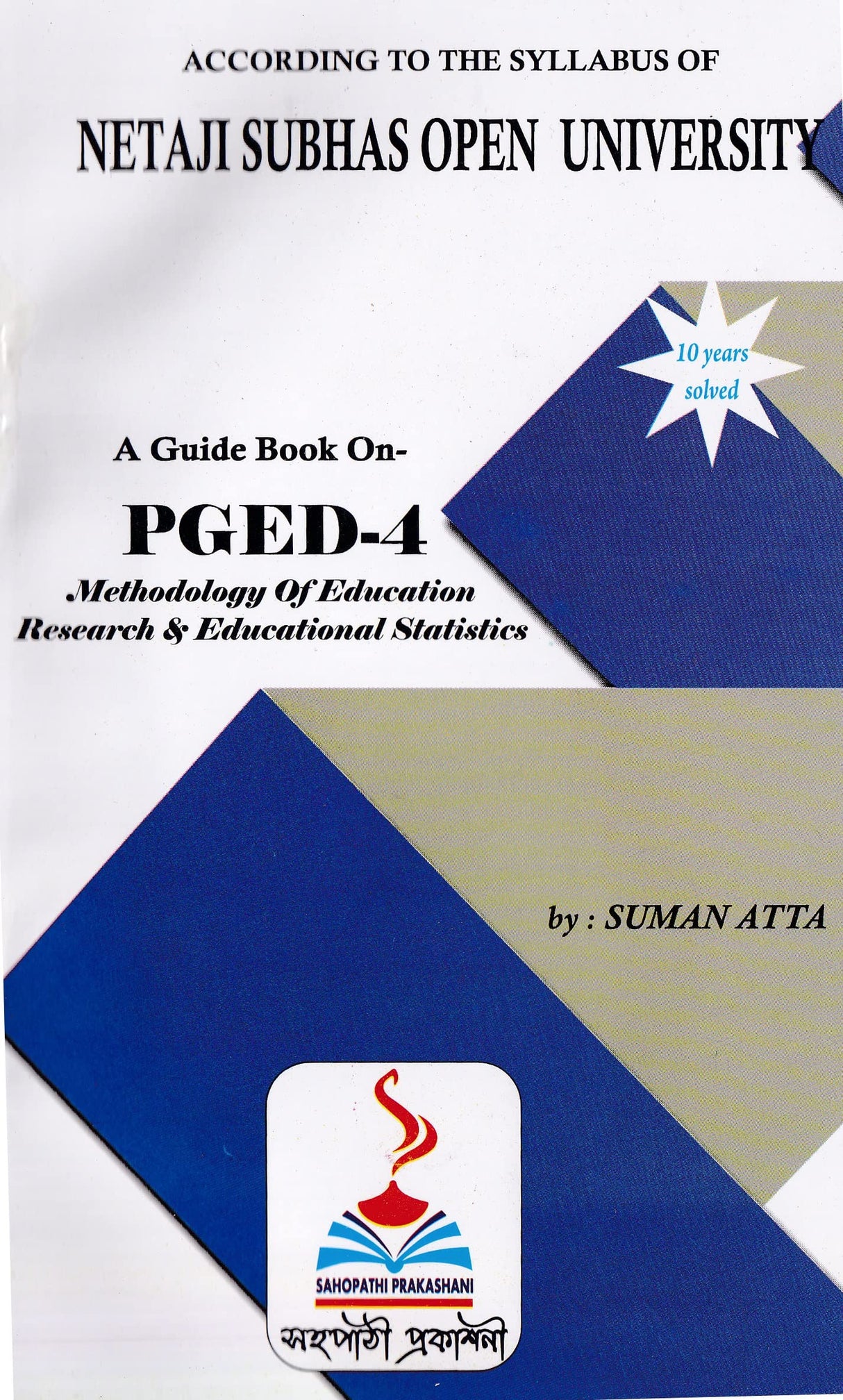NSOU A Guide BOOK ON- PGED -4 Methology Of Education Research & Educational Statistics - Retail Maharaj