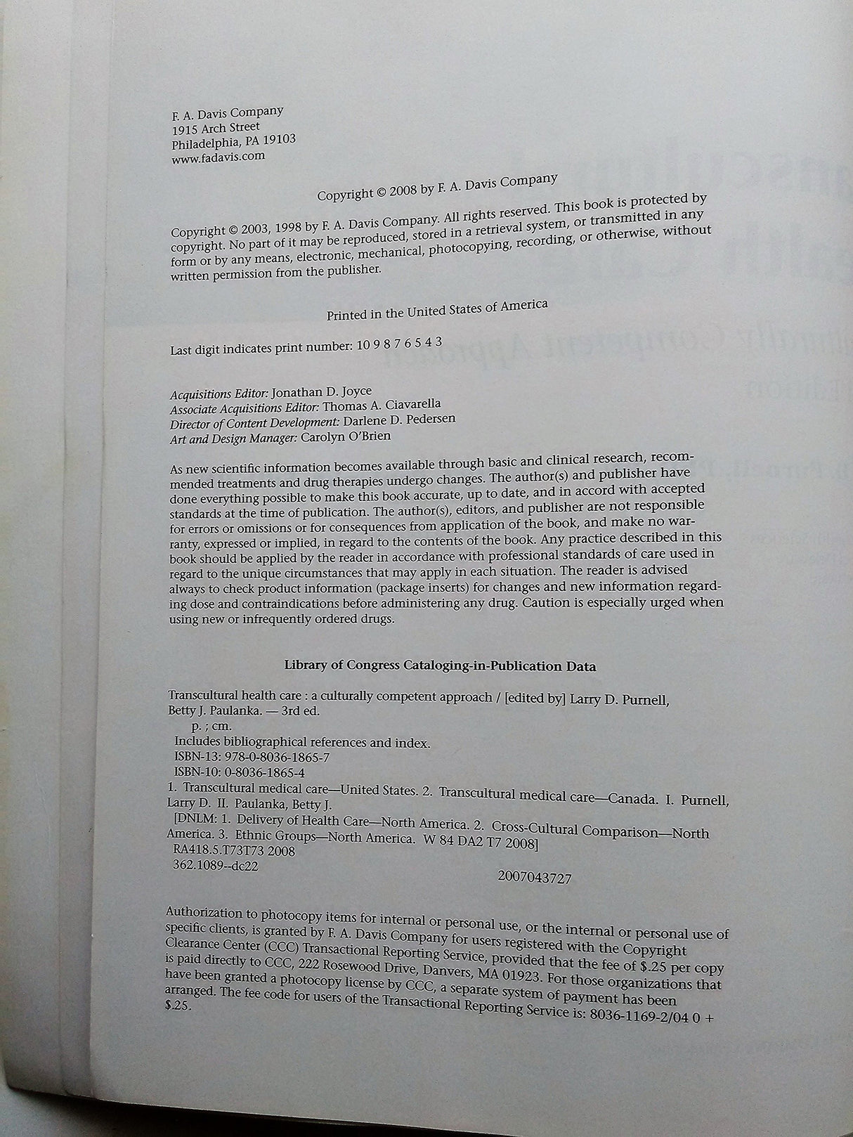 (OLD)TRANSCULTURAL HEALTH CARE:A CULTURALLY COMPETENT APPROACH