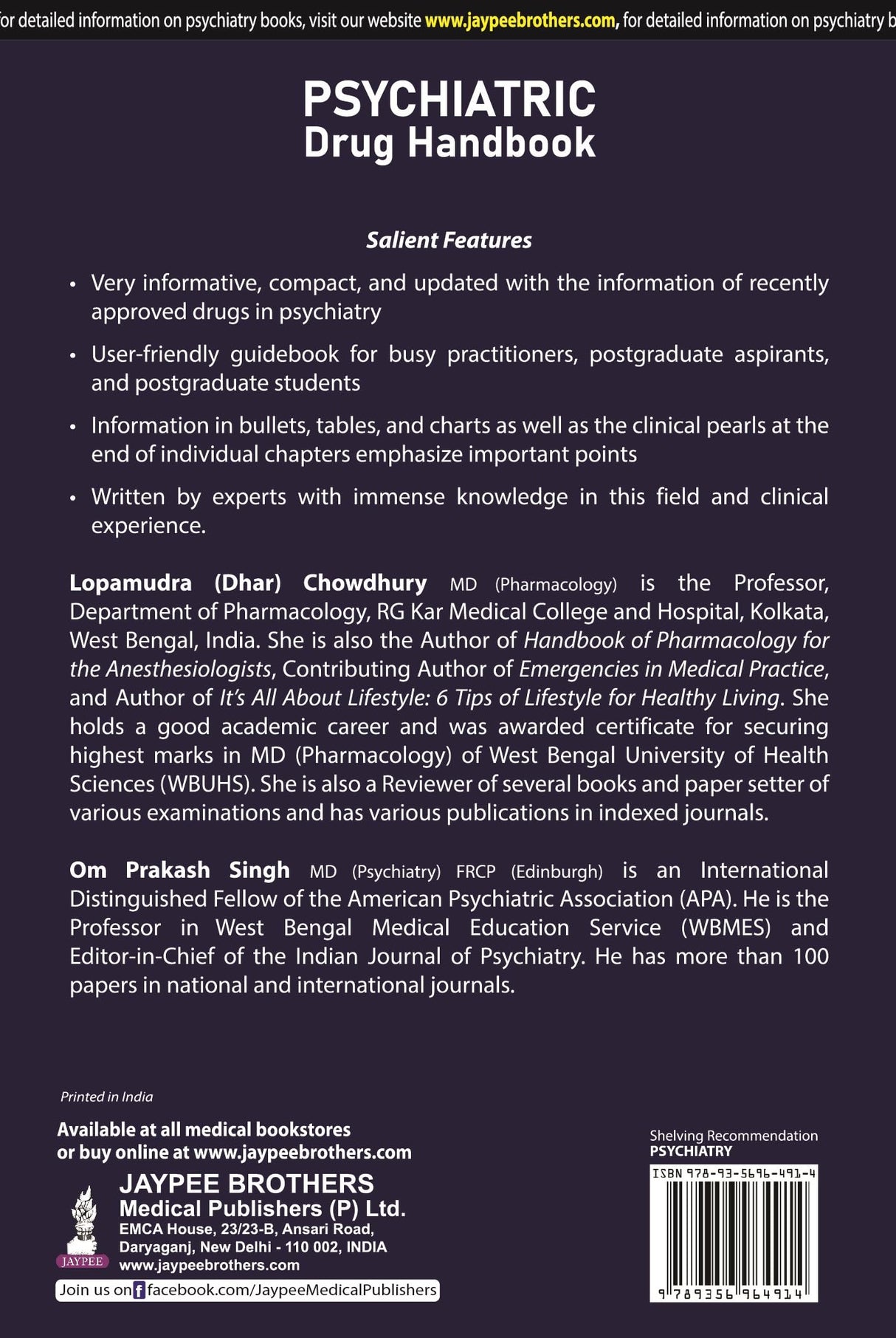 PSYCHIATRIC DRUG HANDBOOK
