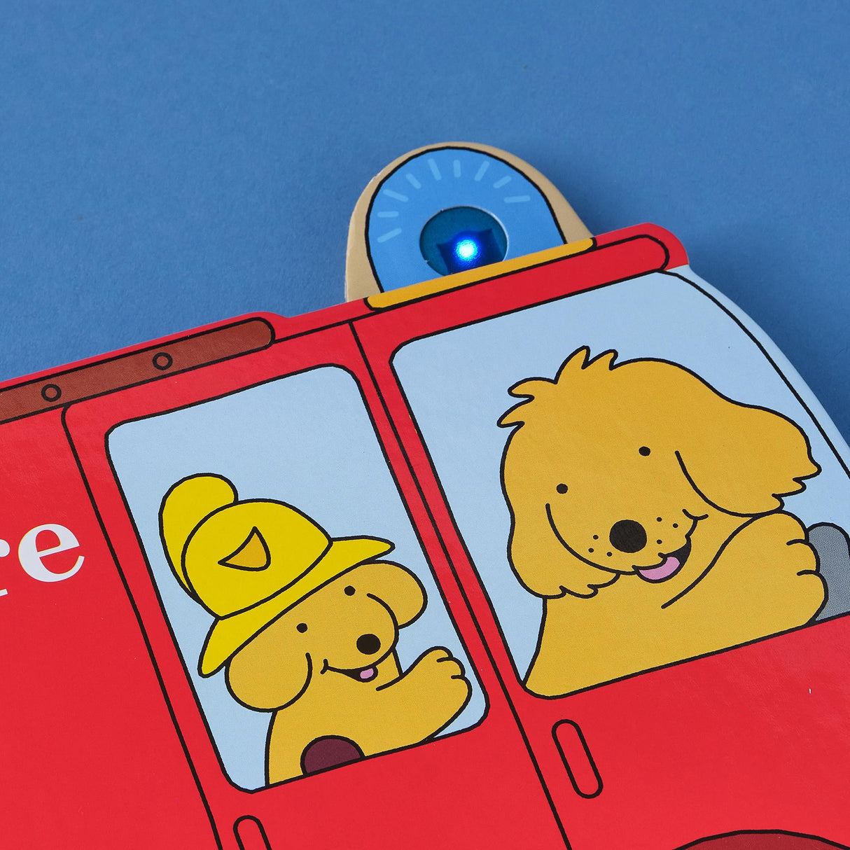 Spot's Fire Engine: Shaped Book with Siren and Flashing Light! - Retail Maharaj