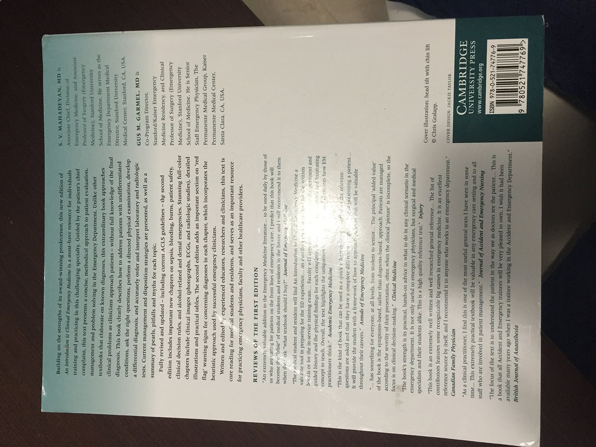 An Introduction to Clinical Emergency Medicine