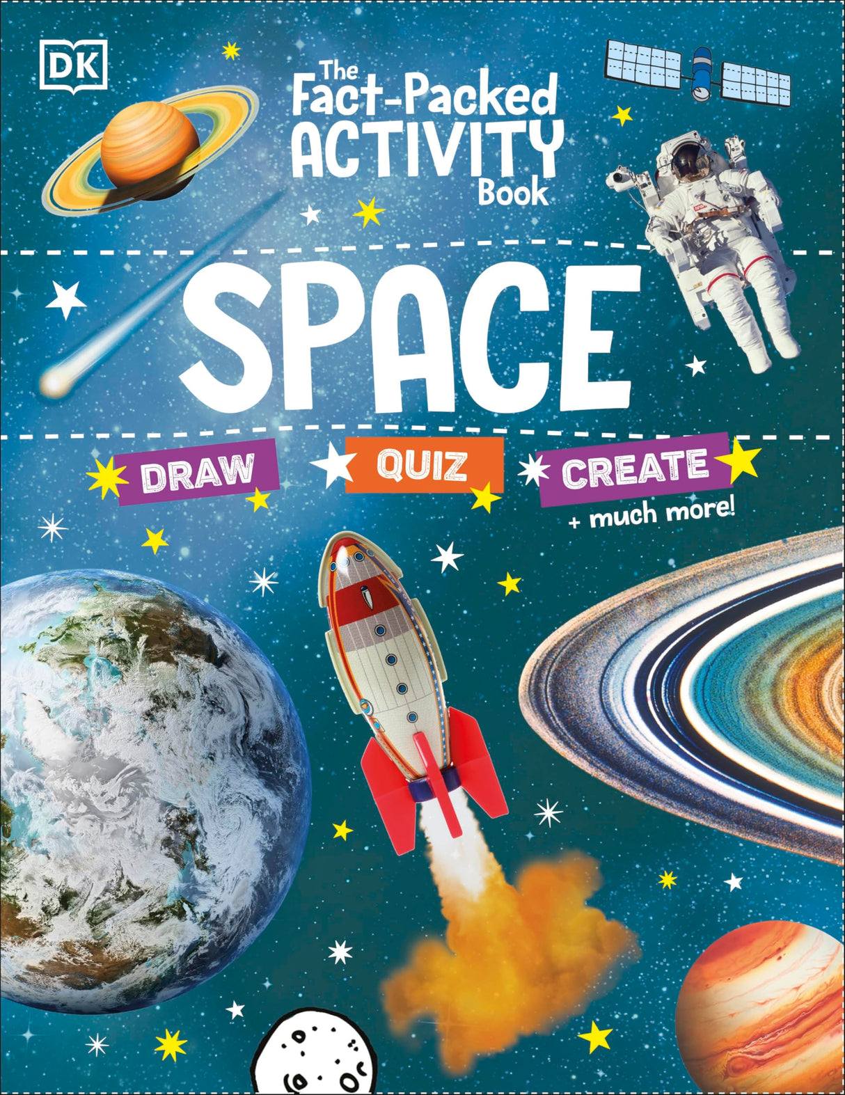 The Fact-Packed Activity Book: Space: With More Than 50 Activities, Puzzles, and More! - Retail Maharaj