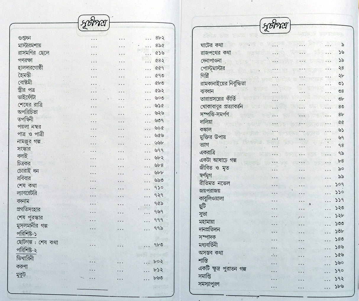 Rabindra Galpaguchha - Retail Maharaj