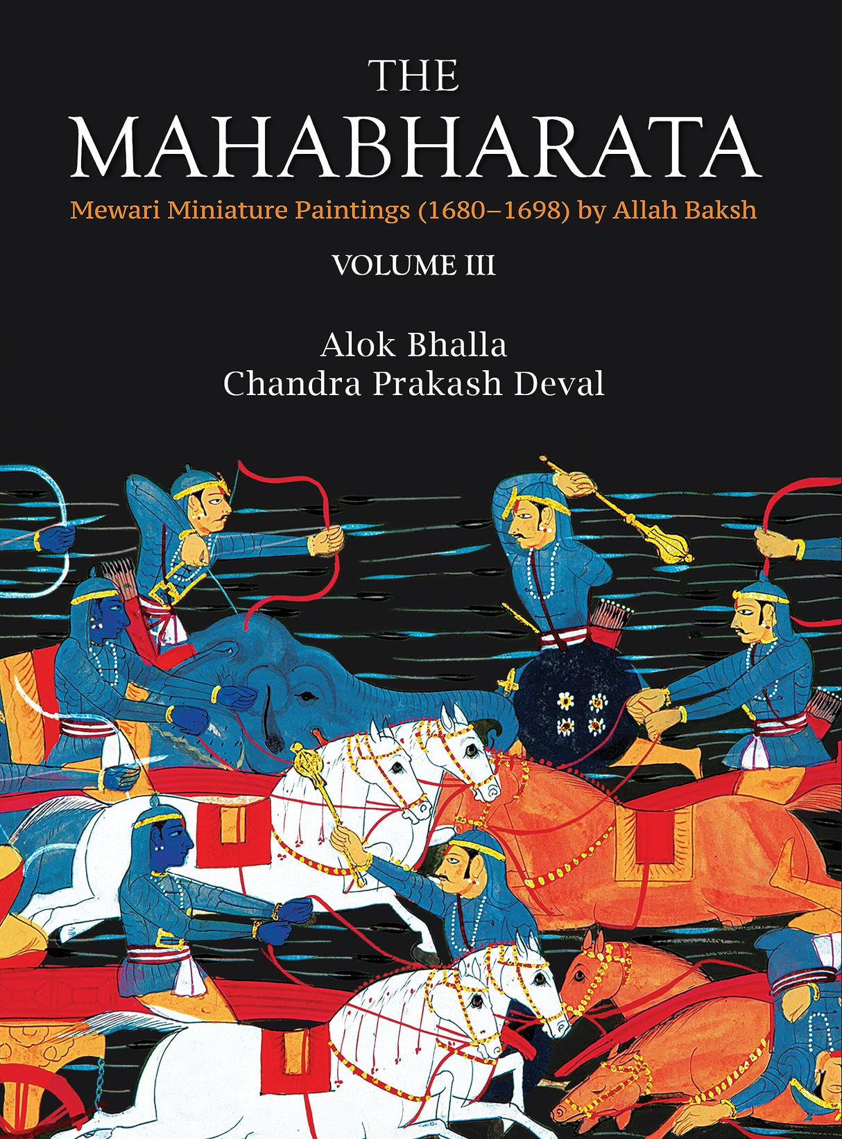 The Mahabharata: Mewari Miniature Paintings (1680-1698) - Retail Maharaj