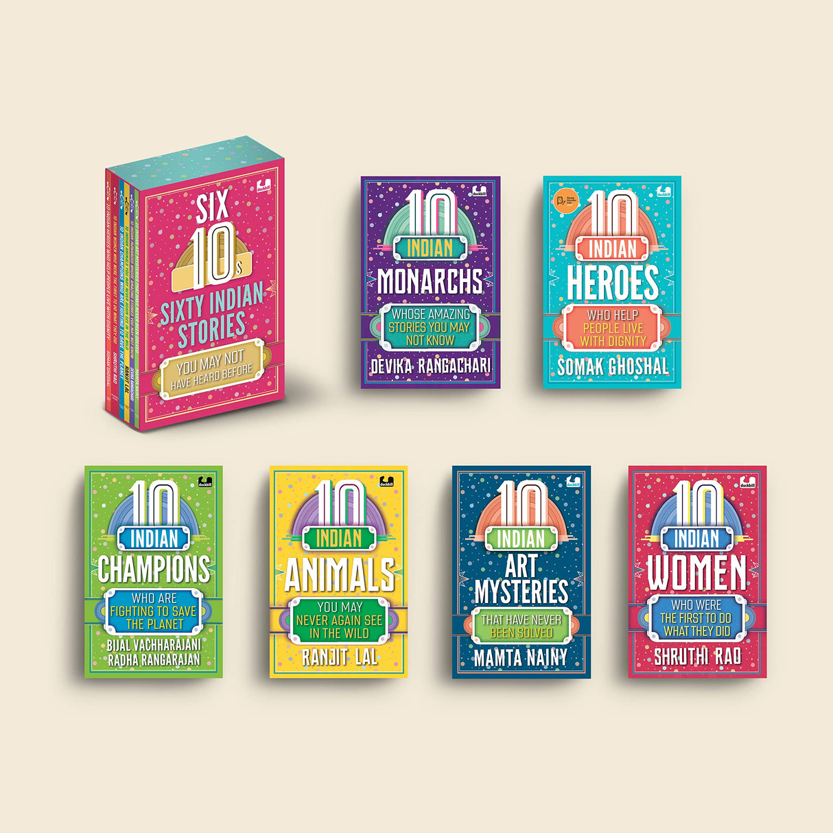 Six 10s: Sixty Indian Stories You May Not Have Heard Before Box Set - Retail Maharaj