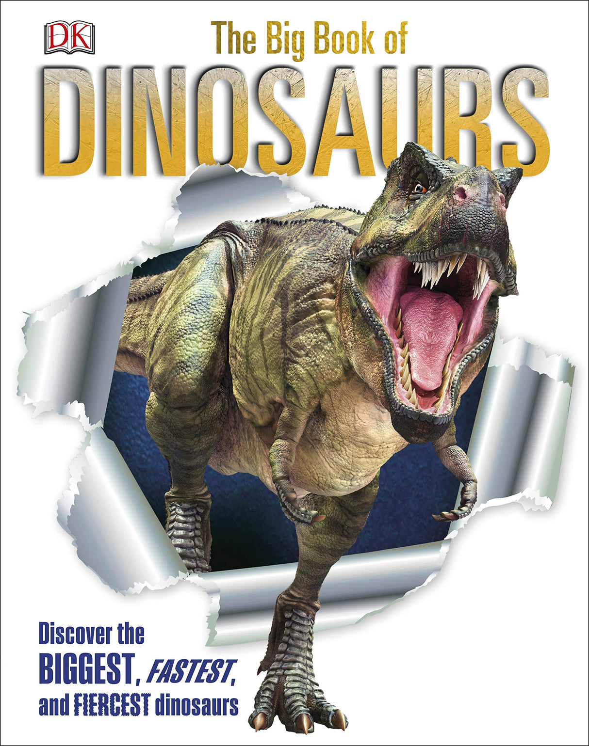 The Big Book of Dinosaurs: Discover the Biggest, Fastest, and Fiercest Dinosaurs (DK Big Books) - Retail Maharaj