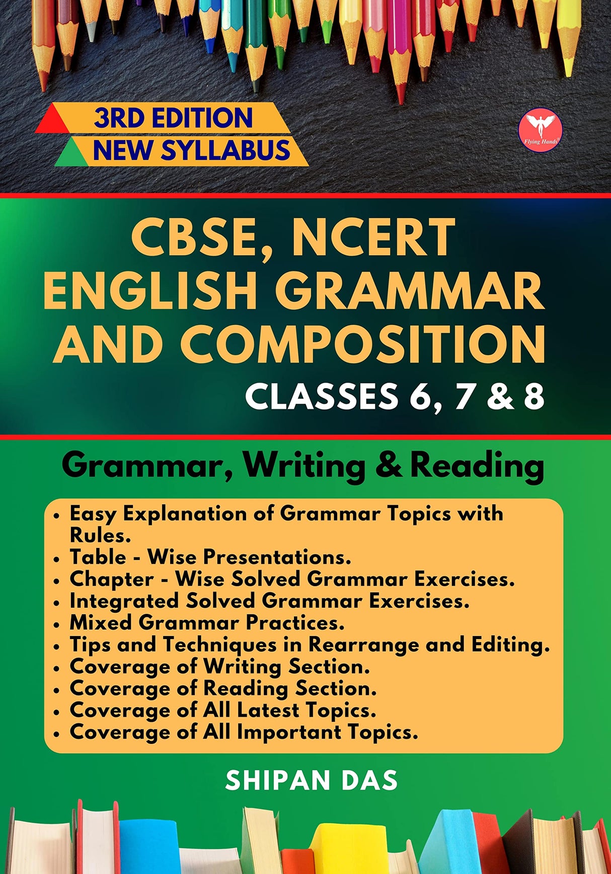 CBSE, NCERT English Grammar and Composition - Class 6, 7 & 8. (Class VI, VII & VIII) - Retail Maharaj