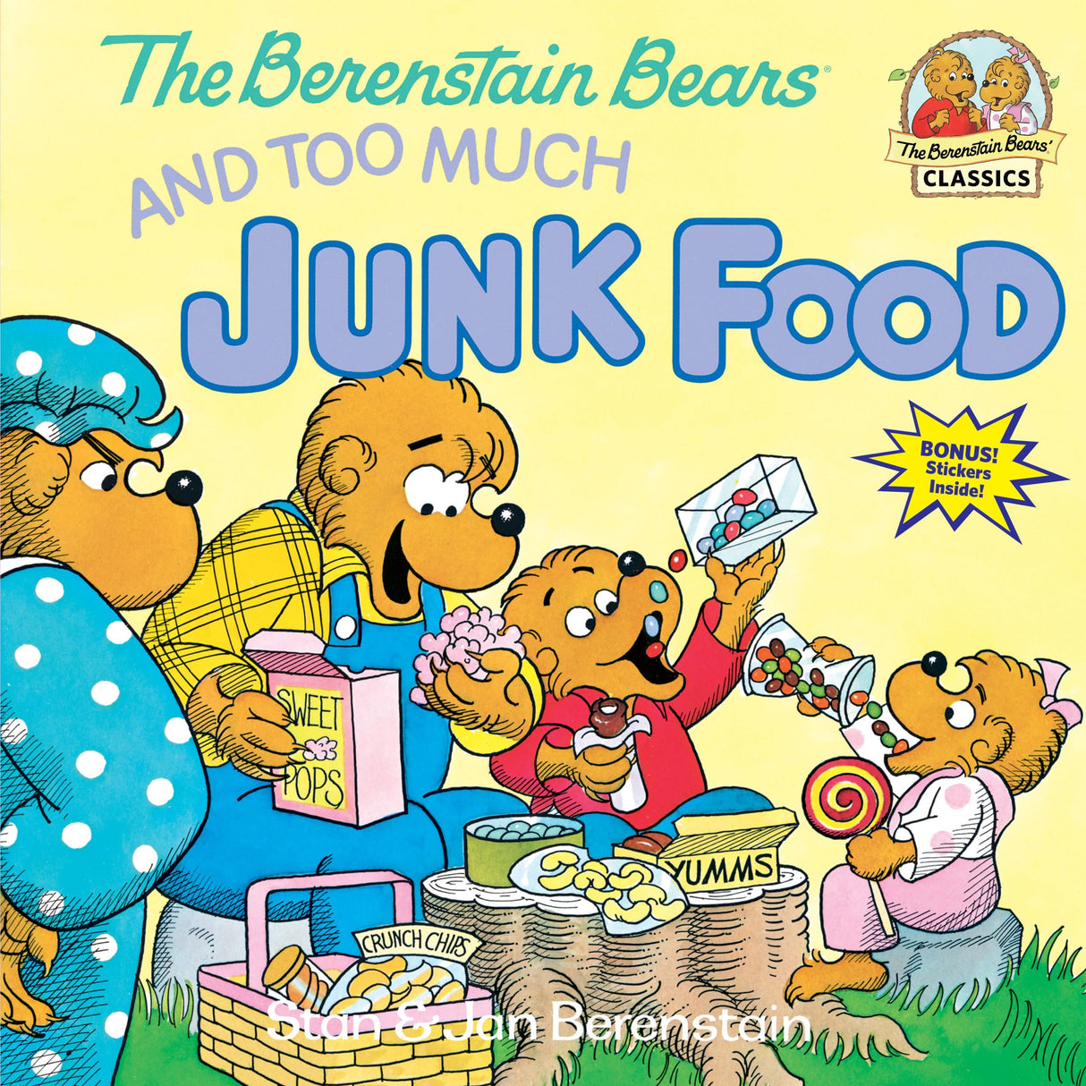 The Berenstain Bears and Too Much Junk Food (First Time Books(R)) - Retail Maharaj