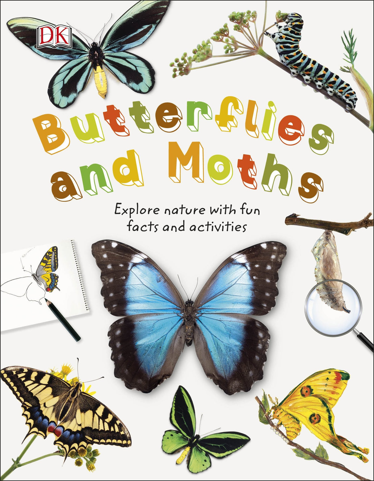 Butterflies and Moths: Explore Nature with Fun Facts and Activities (Nature Explorers) - Retail Maharaj