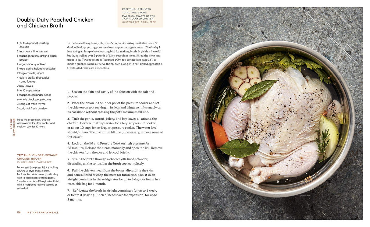 Instant Family Meals: Delicious Dishes from Your Slow Cooker, Pressure Cooker, Multicooker, and Instant Pot