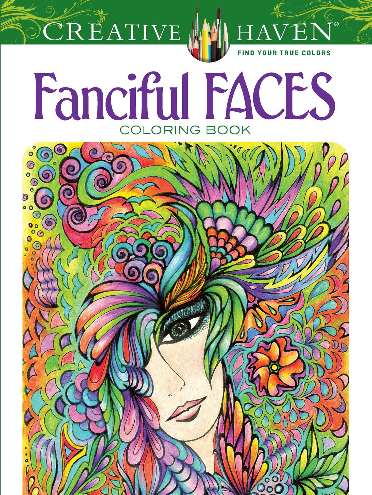 Adatto-Creative Haven Fanciful Faces Cb