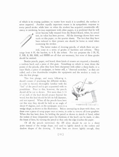 Landscape Drawing in Pencil