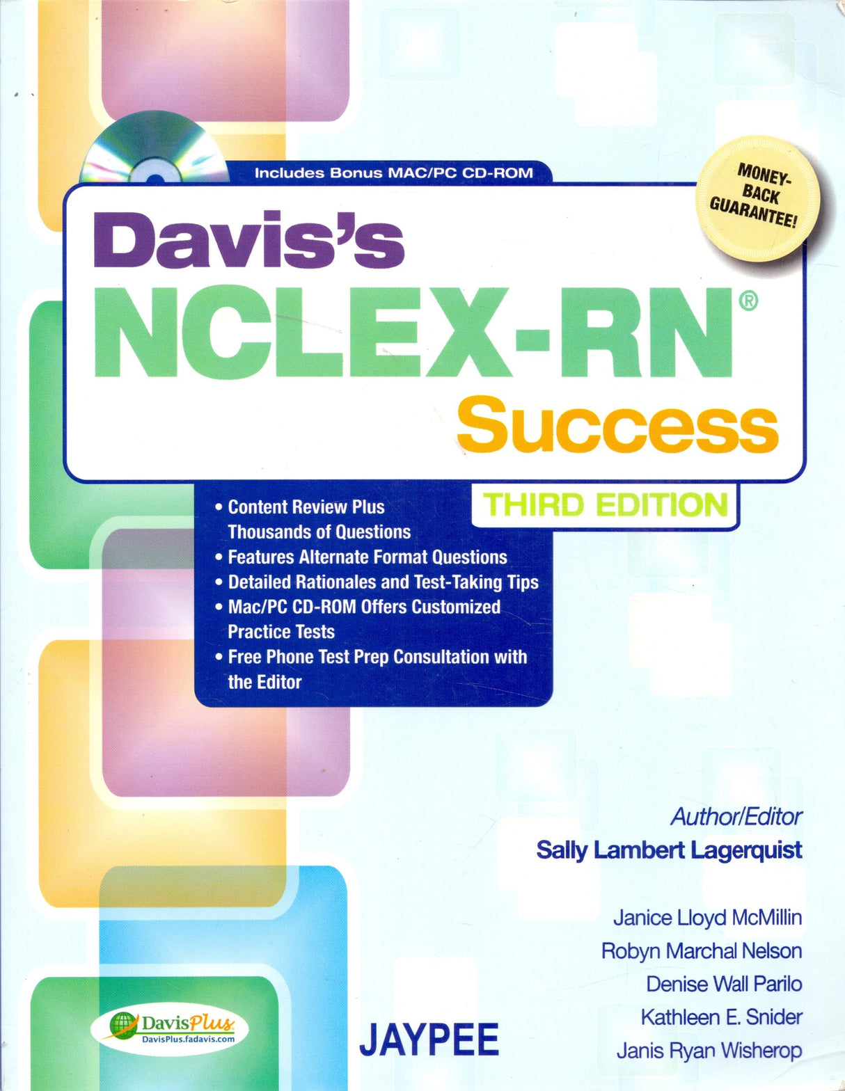 DAVIS'S NCLEX-RN SUCCESS INCLUDES BONUS MAC/PC CD-ROM