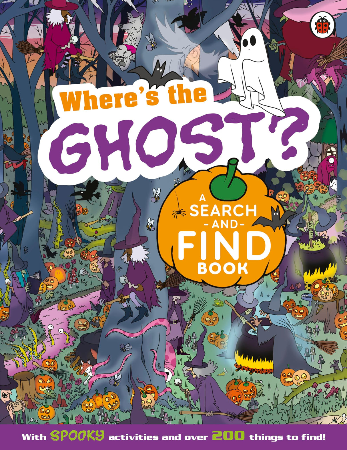 Where's the Ghost? A Spooky Search-and-Find Book - Retail Maharaj