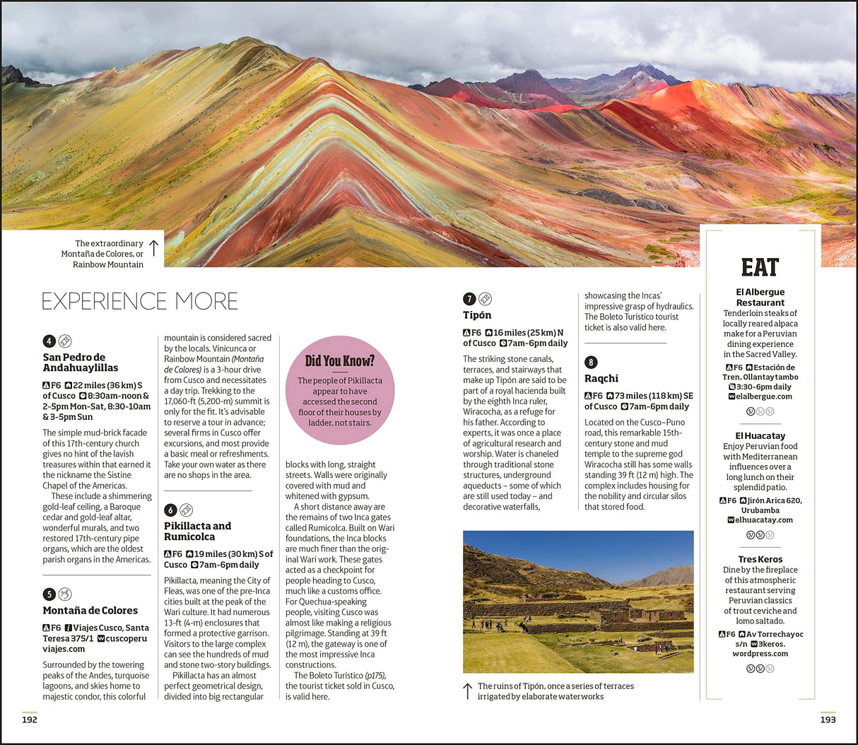 DK Eyewitness Peru - Retail Maharaj