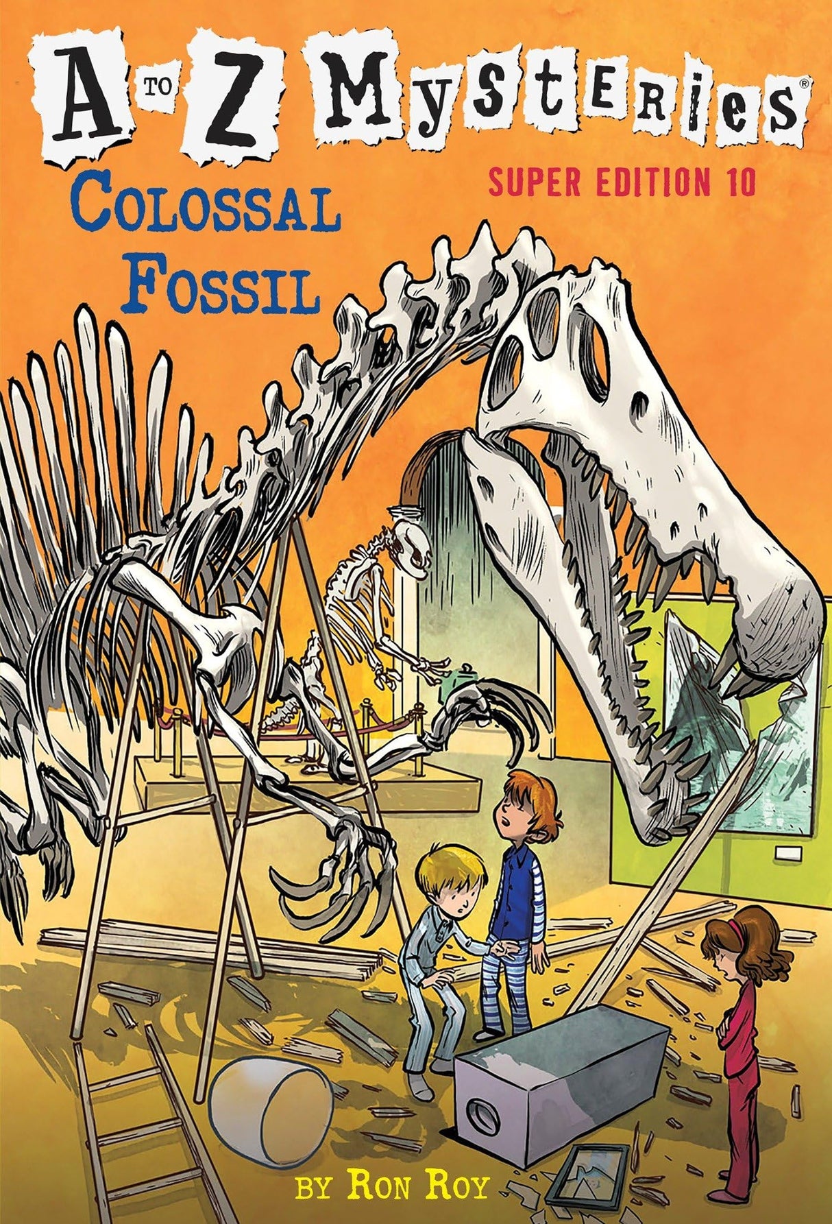 A to Z Mysteries Super Edition #10: Colossal Fossil - Retail Maharaj