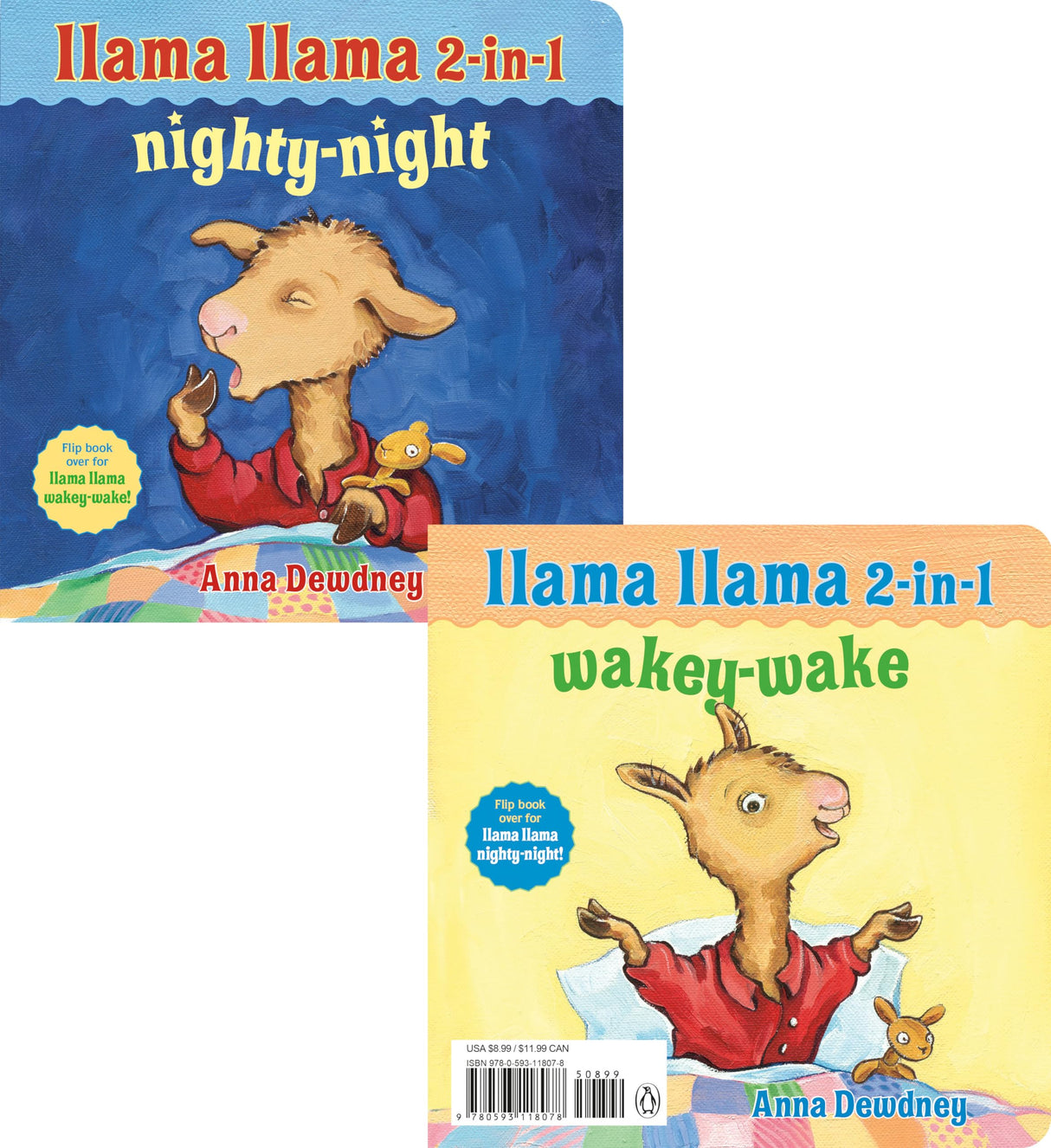 Llama Llama 2-in-1: Wakey-Wake/Nighty-Ni