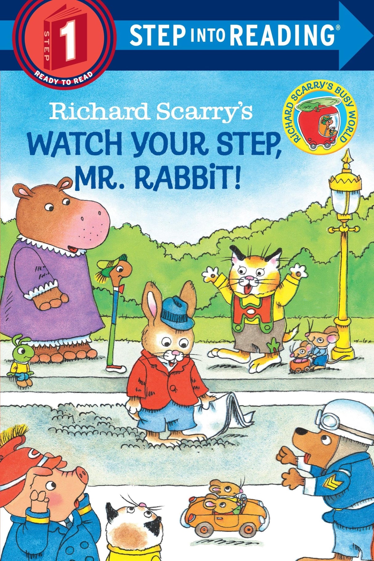 Richard Scarry's Watch Your Step, Mr. Rabbit! (Step into Reading) - Retail Maharaj