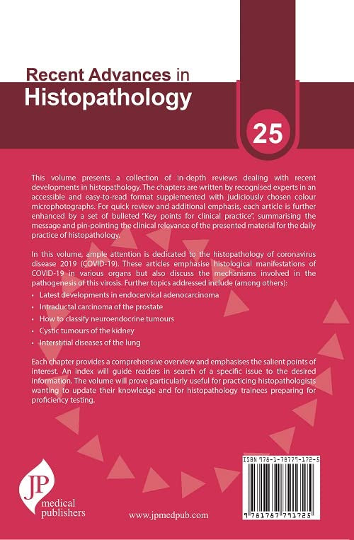 Recent Advances in Histopathology 25
