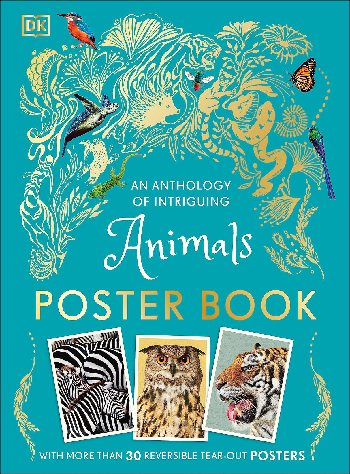 An Anthology of Intriguing Animals Poster Book: With More Than 30 Reversible Tear-Out Posters - Retail Maharaj