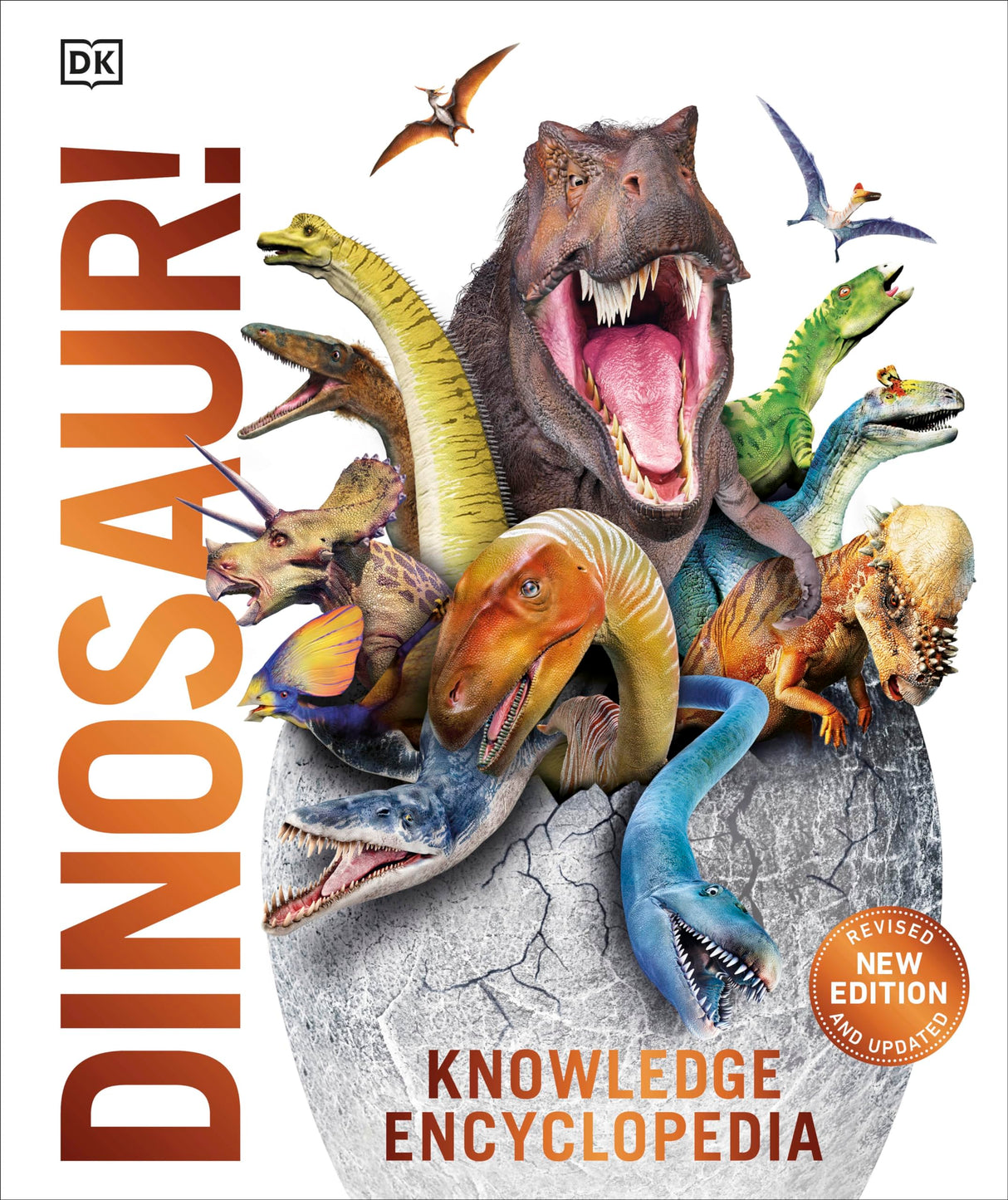 Knowledge Encyclopedia Dinosaur!: Over 60 Prehistoric Creatures as You've Never Seen Them Before - Retail Maharaj