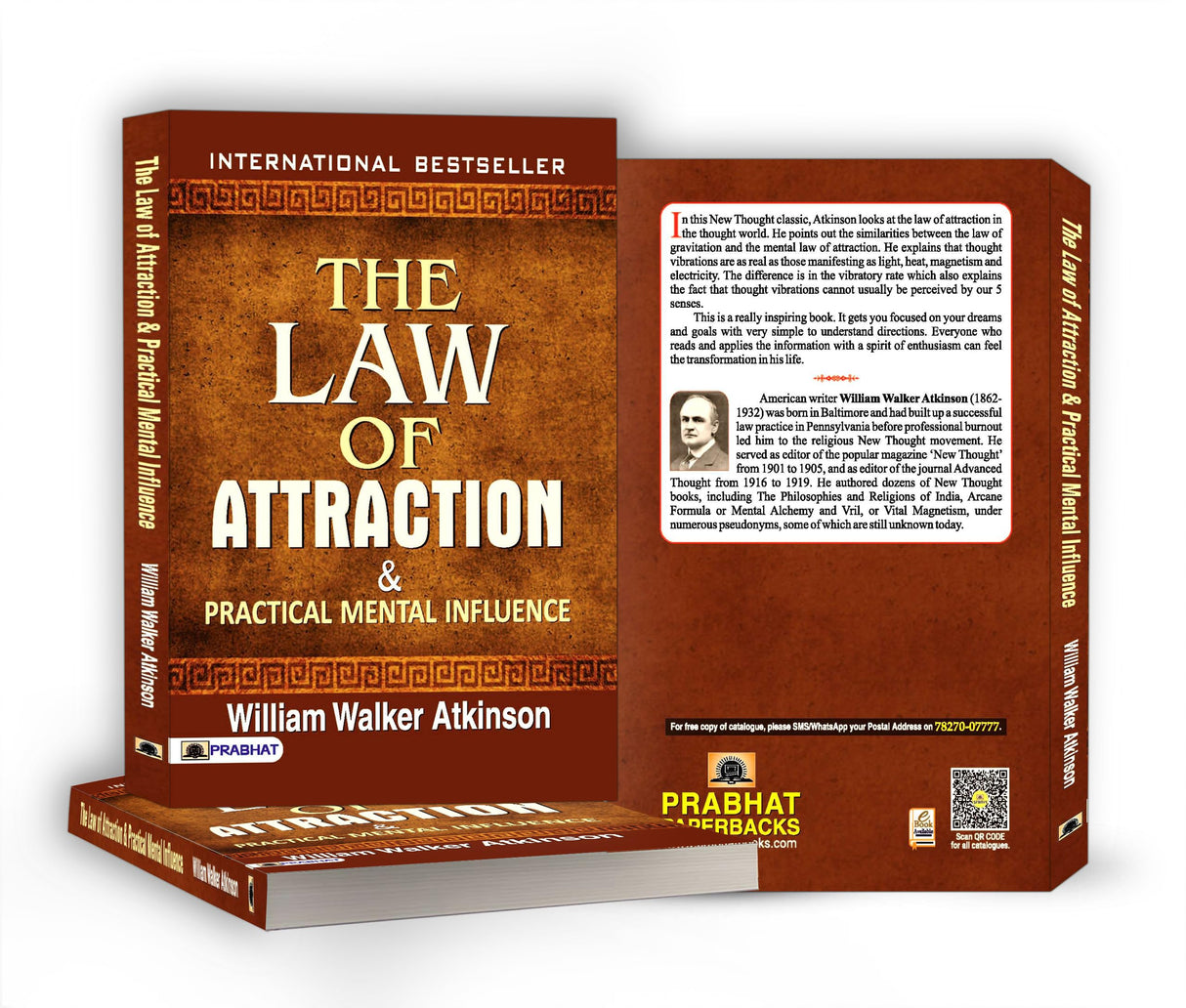 The Law of Attraction and Practical Mental Influence | The Power of Thought Vibrations for Personal Growth Success Goal Achievement Manifestation | Power of Subconscious Mind | William Walker Atkinson - Retail Maharaj