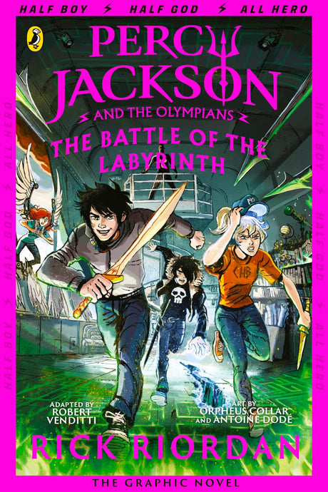 The Battle of the Labyrinth: The Graphic - Retail Maharaj