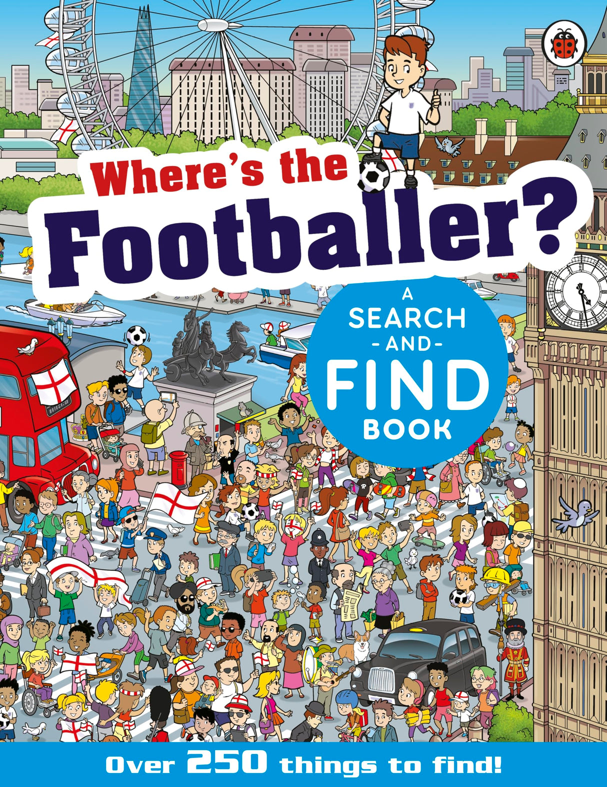 Where's the Footballer?: A Search-and-Find Book (Fun With Ladybird) - Retail Maharaj
