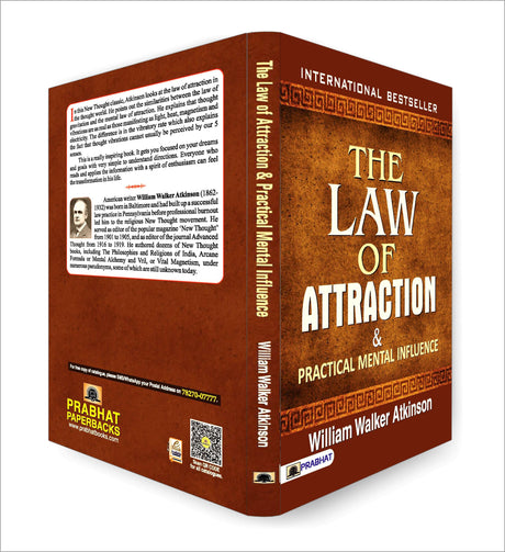The Law of Attraction and Practical Mental Influence | The Power of Thought Vibrations for Personal Growth Success Goal Achievement Manifestation | Power of Subconscious Mind | William Walker Atkinson - Retail Maharaj