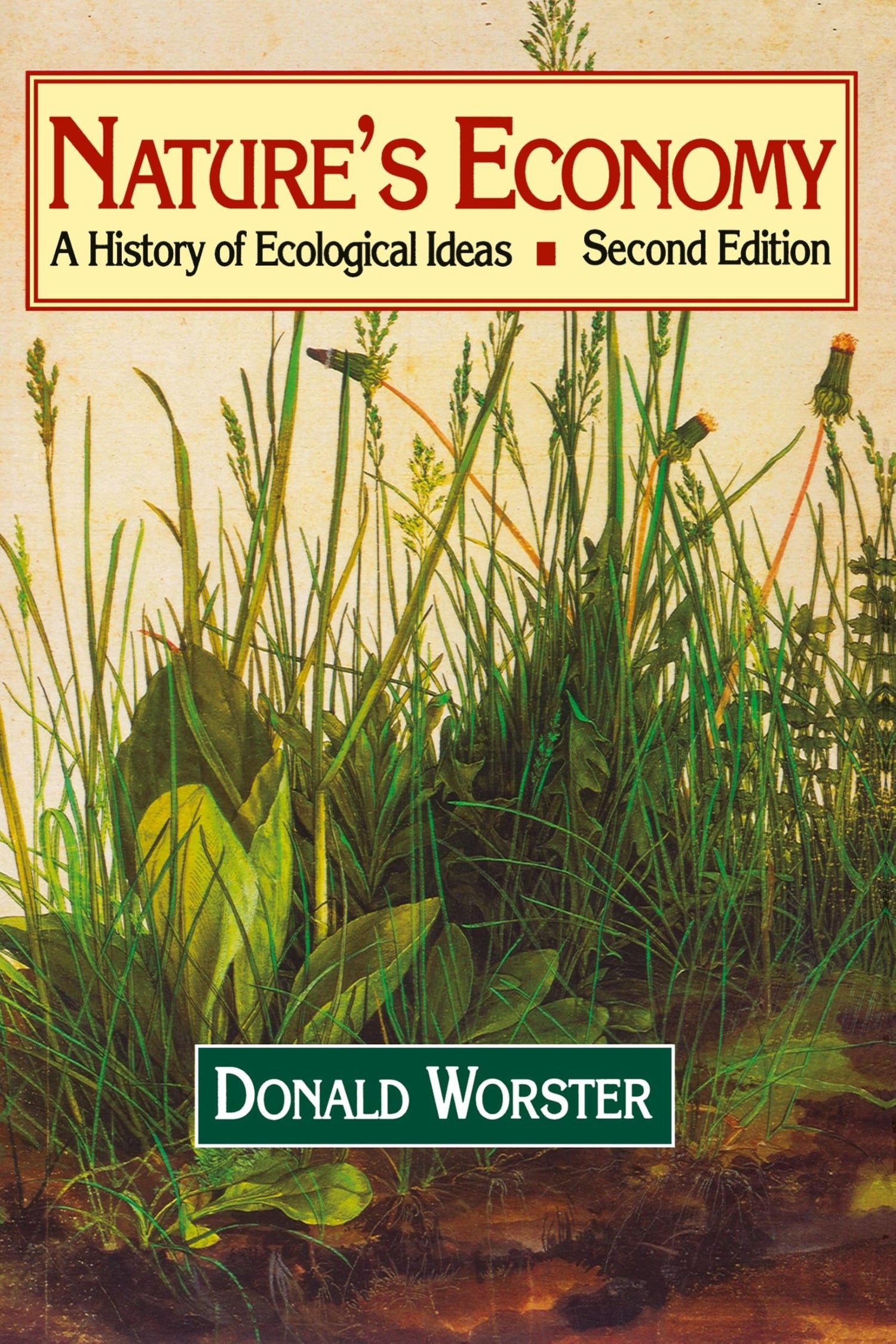 Nature's Economy: A History of Ecological Ideas