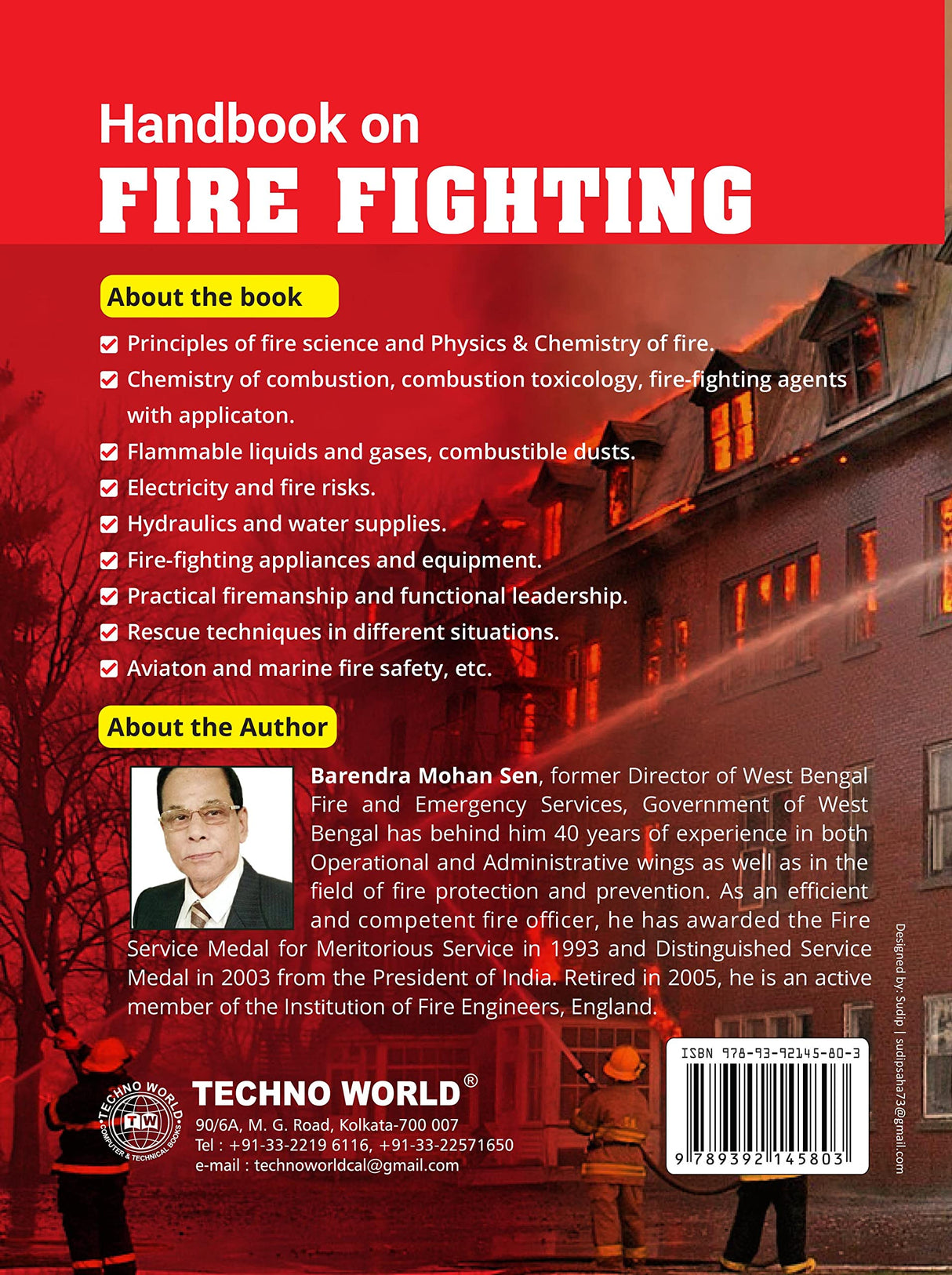 Handbook On Fire Fighting - Retail Maharaj