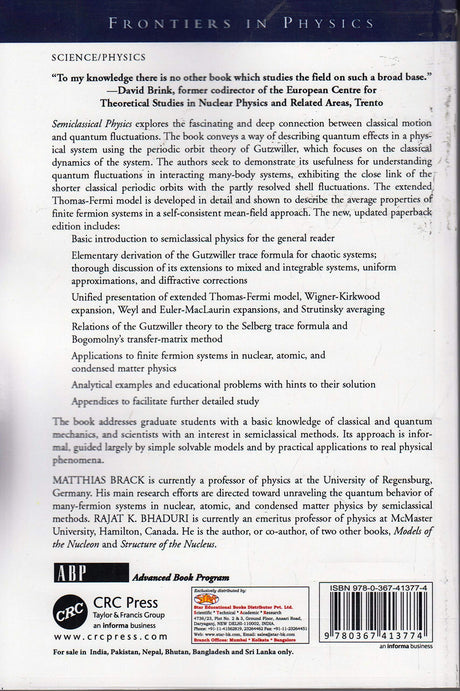 Semiclassical Physics - Retail Maharaj
