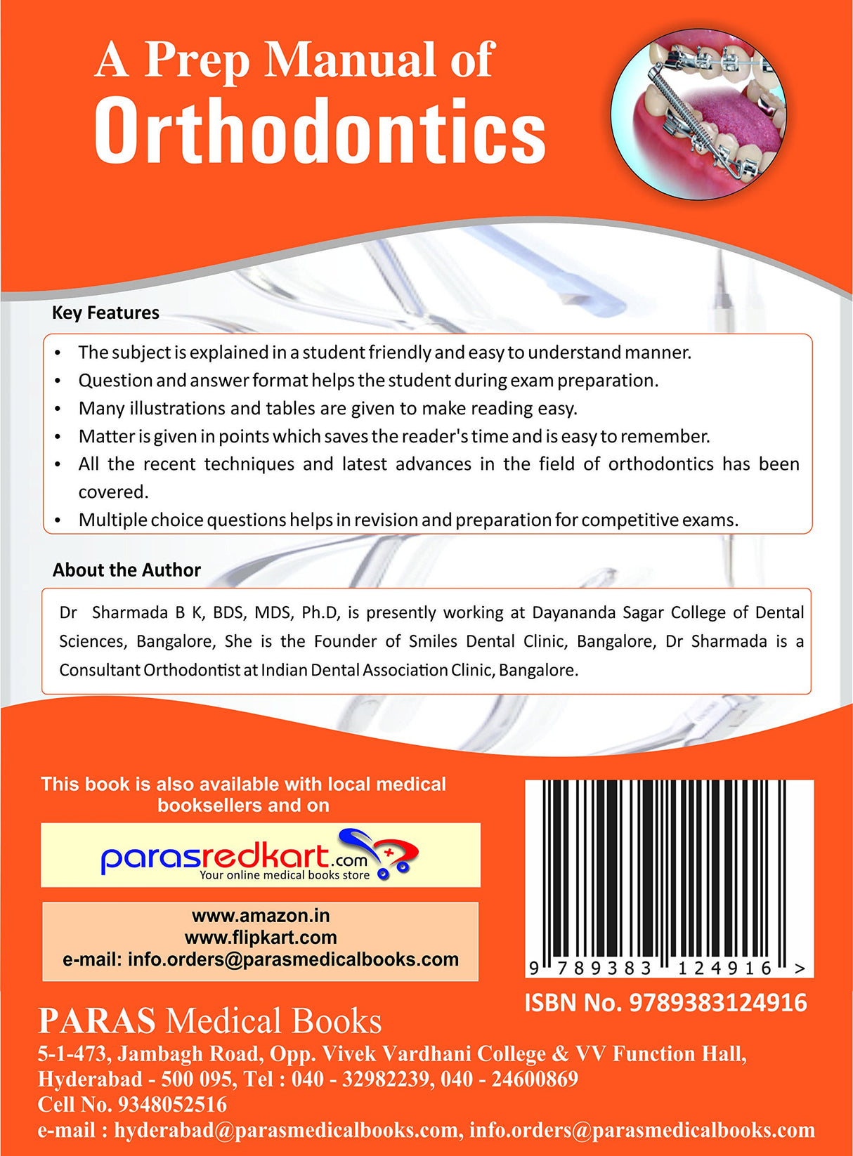 Prep Manual of Orthodontics 1st/2016
