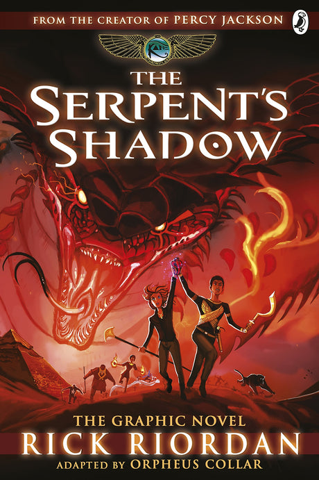 The Serpent's Shadow: The Graphic Novel (The Kane Chronicles Book 3) - Retail Maharaj