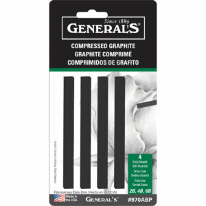 GENERAL’S Compressed Graphite Sticks Assorted Pack Extra Smooth 970ABP - Retail Maharaj