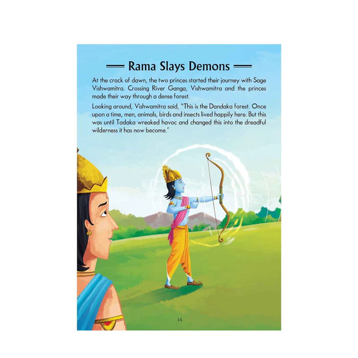 Pegasus Religious Books Set of 3- Shrimad Bhagavad Gita, Ramayana & Mahabharata for Children - Retail Maharaj