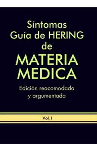 Sintomas Guia De Hering De Materia Medica 1 - Retail Maharaj