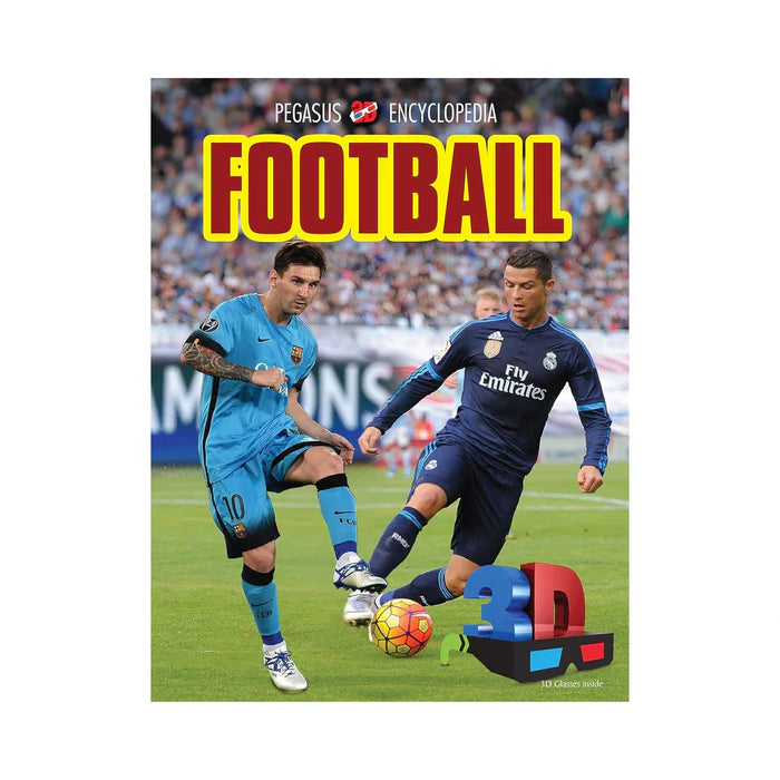 Football - 3D Encyclopedia with free 3D Glasses - Retail Maharaj
