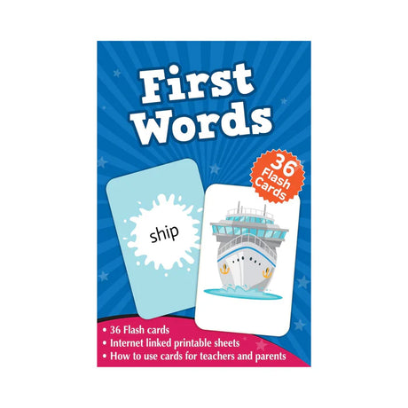 First Words - My Jumbo Flash Cards - Retail Maharaj