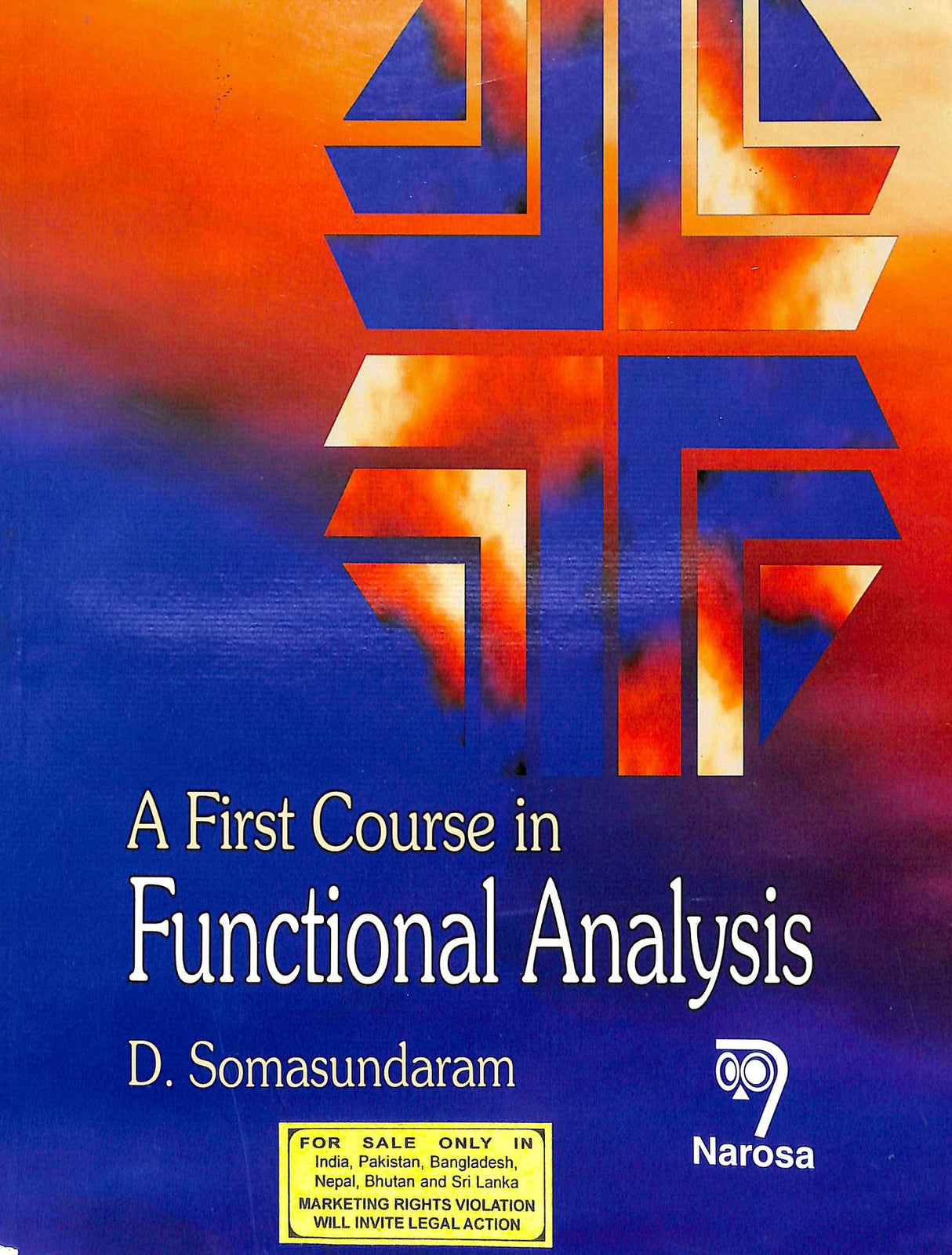 A First Course In Functional Analysis - Retail Maharaj