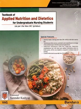 Textbook Of Applied Nutrition And Dietetics (For Undergraduate Nursing Students) - Retail Maharaj