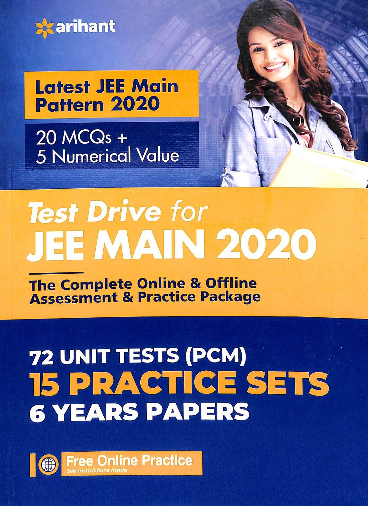 Test Drive For Jee Main 2020 For 72 Unit Tests Pcm 15 Practice Sets 6 Years Papers - Retail Maharaj