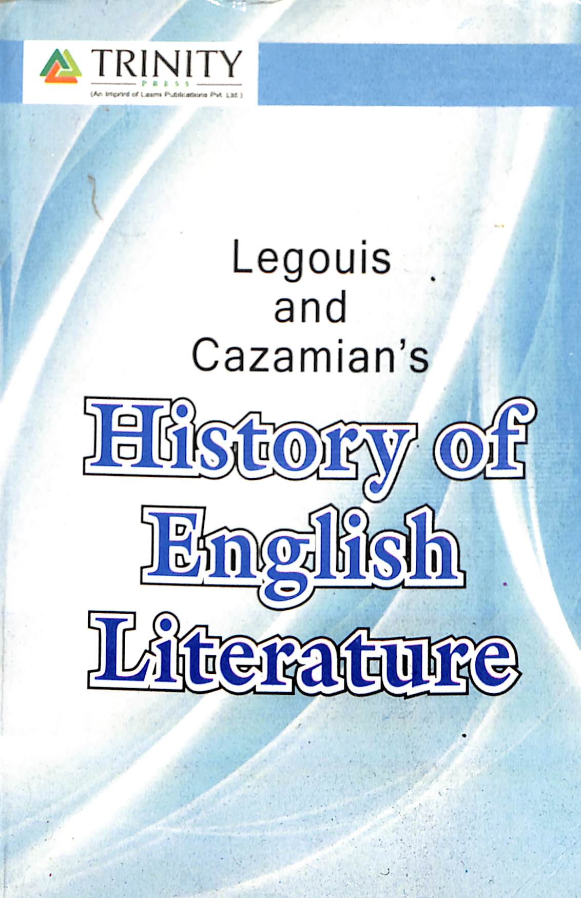 Legouis And Cazamian's History Of English Literature - Retail Maharaj