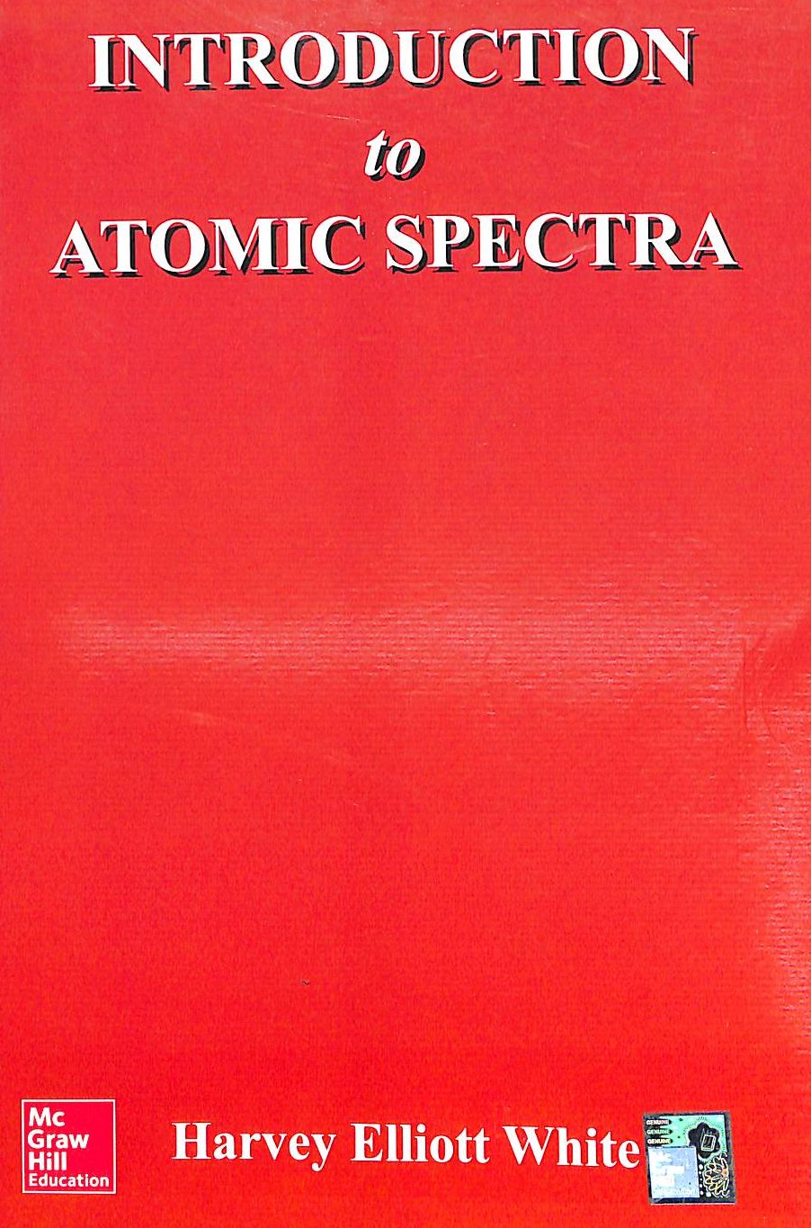 Introduction To Atomic Spectra - Retail Maharaj