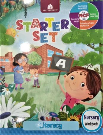 Starter Set : Literacy Nursery Workbook (NCF 2023) - Retail Maharaj