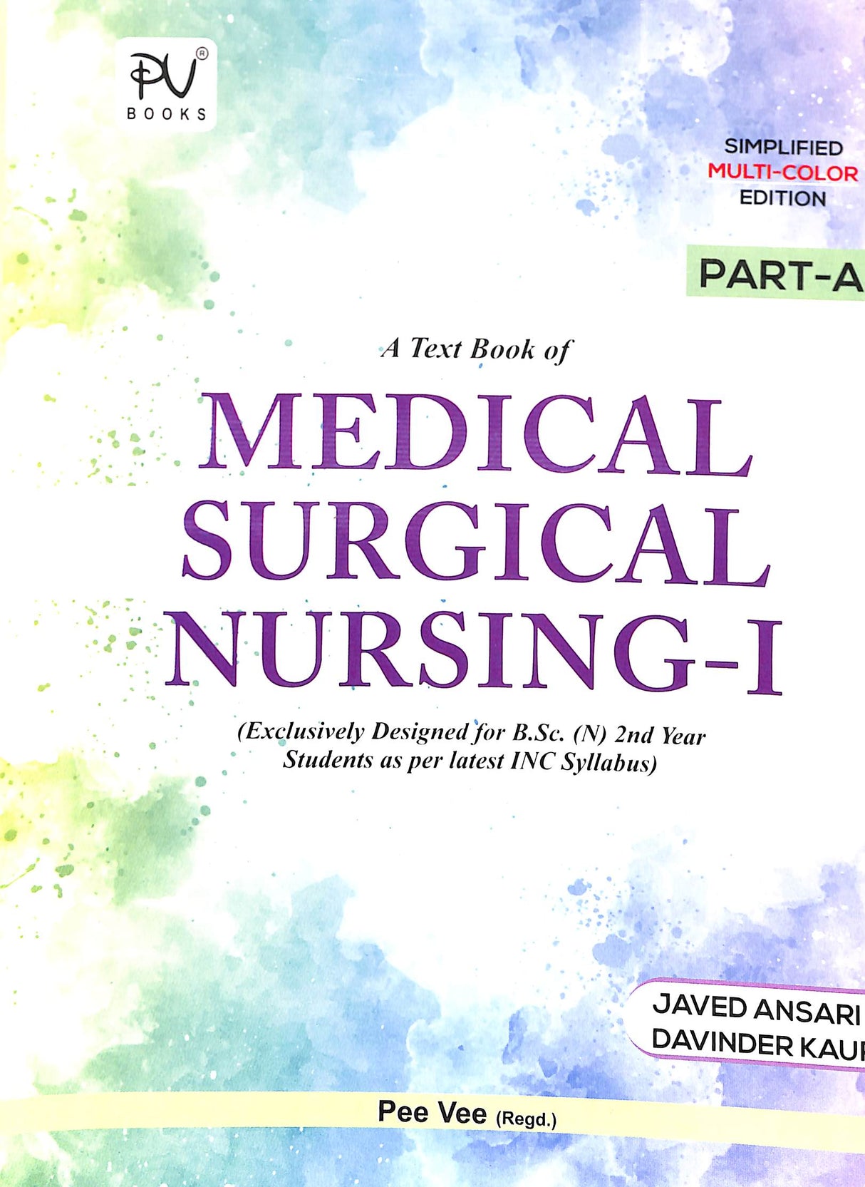 Textbook Of Medical Surgical Nursing 1 - Retail Maharaj