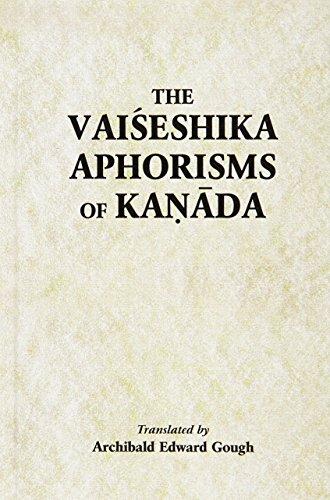 The Vaiseshika aphorisms of Kanada, with comments from the Upaskara of Sankara Misra and the Vivritti of Jaya-Narayana Tarkapanchanana,